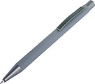 Ballpen with rubber finish