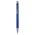 Ballpen with rubber finish