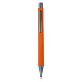 Ballpen with rubber finish