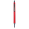 Ballpen with rubber finish