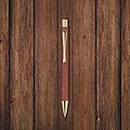 Ballpen with Wood Coating
