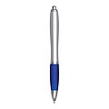 Ballpoint pen, silver|blue