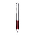 Ballpoint pen, silver|bordeaux