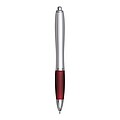 Ballpoint pen, silver|bordeaux