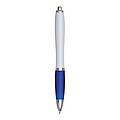 Ballpoint pen, white|blue