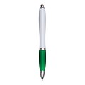 Ballpoint pen, white|green