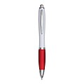 Ballpoint pen, white|red