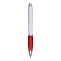 Ballpoint pen, white|red