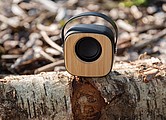 Bamboo 3W Wireless Fashion Speaker,black