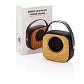 Bamboo 3W Wireless Fashion Speaker,black