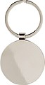 Bamboo and metal key chain