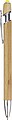 Bamboo ballpen Darren, yellow