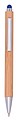 Bamboo ballpen TOUCHY, blue