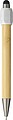 Bamboo ballpen, white