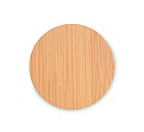 Bamboo bottle opener/ coaster