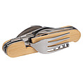 Bamboo camping cutlery