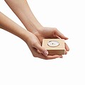 Bamboo candle holder, brown