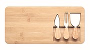 Bamboo Cheese board set