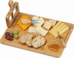 Bamboo cheese set