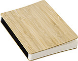 Bamboo cover notebook