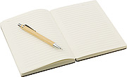 Bamboo cover notebook