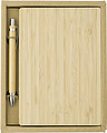 Bamboo cover notebook