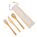Bamboo cutlery set NATURAL TRIP