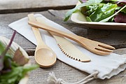 Bamboo cutlery set NATURAL TRIP