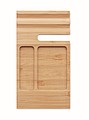 Bamboo desk phone stand