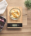 Bamboo digital kitchen scale