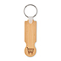 Bamboo euro token key ring MO6797-40