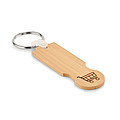 Bamboo euro token key ring MO6797-40