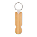 Bamboo euro token key ring MO6797-40