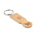 Bamboo euro token key ring MO6797-40