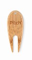 Bamboo golf divot tool