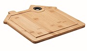 Bamboo house cutting board
