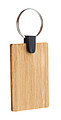 bamboo keyring, rectangle
