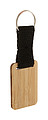 bamboo keyring, rectangle