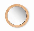 Bamboo make-up mirror