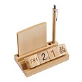 Bamboo memo holder, wood