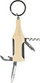 Bamboo multitool keychain Inaya, brown