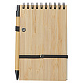 Bamboo notebook