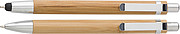 Bamboo pen set in cardboard box