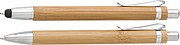 Bamboo pen set in cardboard box