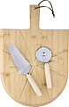 Bamboo pizza board Vale, brown