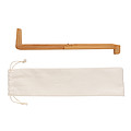 Bamboo portable laptop stand