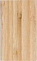Bamboo power bank with a capacity of 4.000 mAh