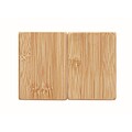 Bamboo salt & pepper set, wood