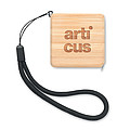 Bamboo square measuring tape - 1m