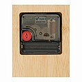 Bamboo table clock, brown